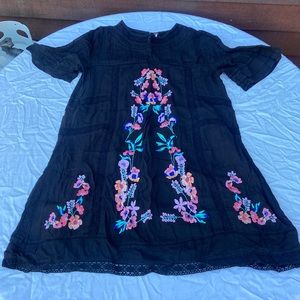 Free People Embroidered Dress